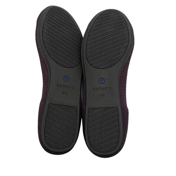 Rothy’s The Flat in Berry Lattice Retired Color Size 8.5 - Picture 7 of 8